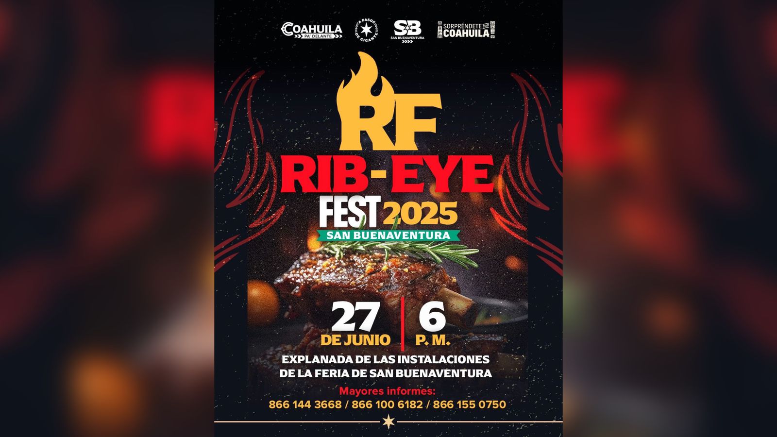 >SAN BUENAVENTURA CONVOCA A PARRILLEROS AL RIBEYE FEST 2025