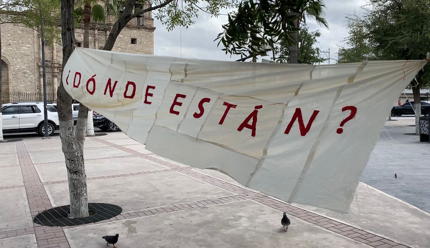 Colectivo realiza jornada de Bordado en Memoria de sus Desaparecidos