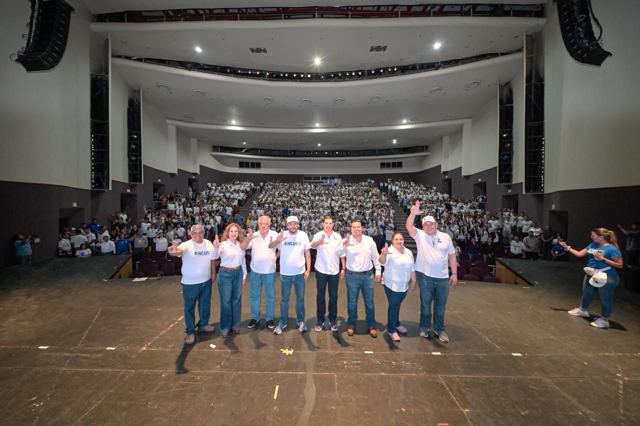 Carlos Villarreal y Octavio Pimentel inauguran en Monclova ENCUDE 2025