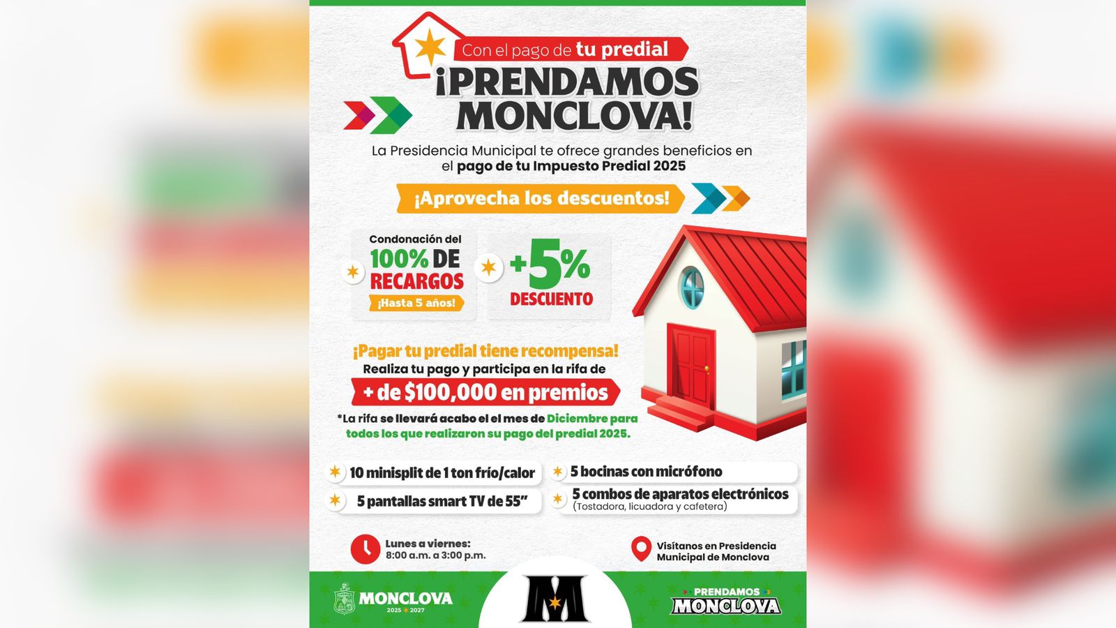 Gobierno Municipal lanza campaña de Pago del Predial 2025