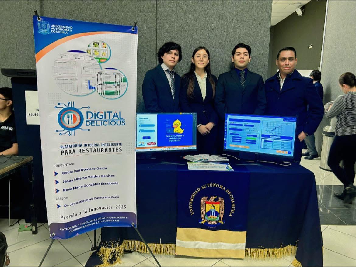 Destacan alumnos de FIME Monclova en el Premio a la Innovación Coahuila 2025