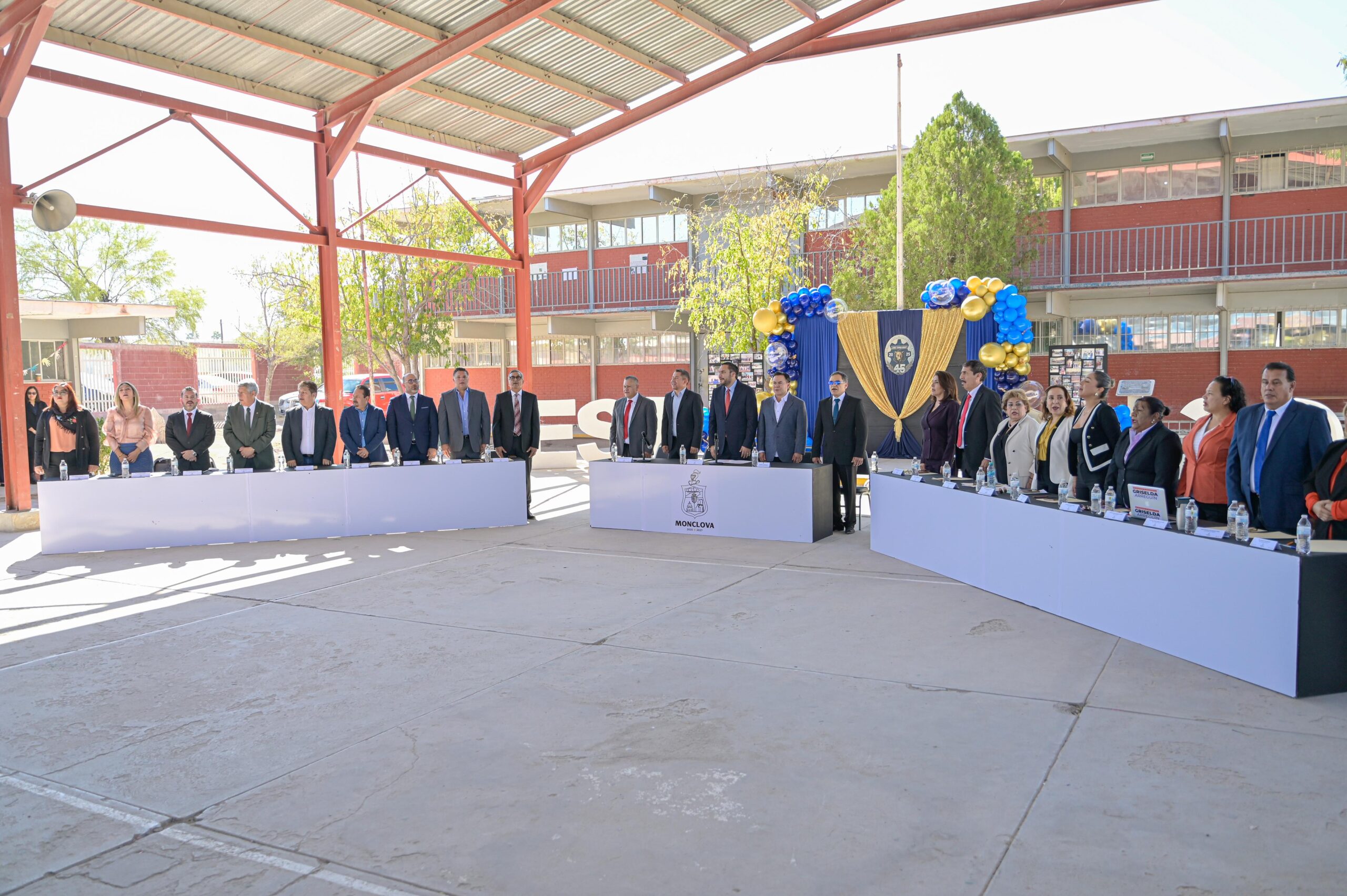 Monclova celebra el 45 aniversario de la Secundaria Técnica No. 39
