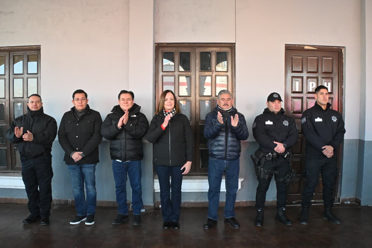 >Sari Pérez refrenda respaldo a las y los elementos de Seguridad Pública