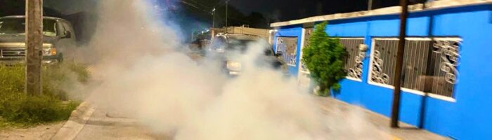 Frontera combate el dengue y otros vectores con nebulizaciones nocturnas